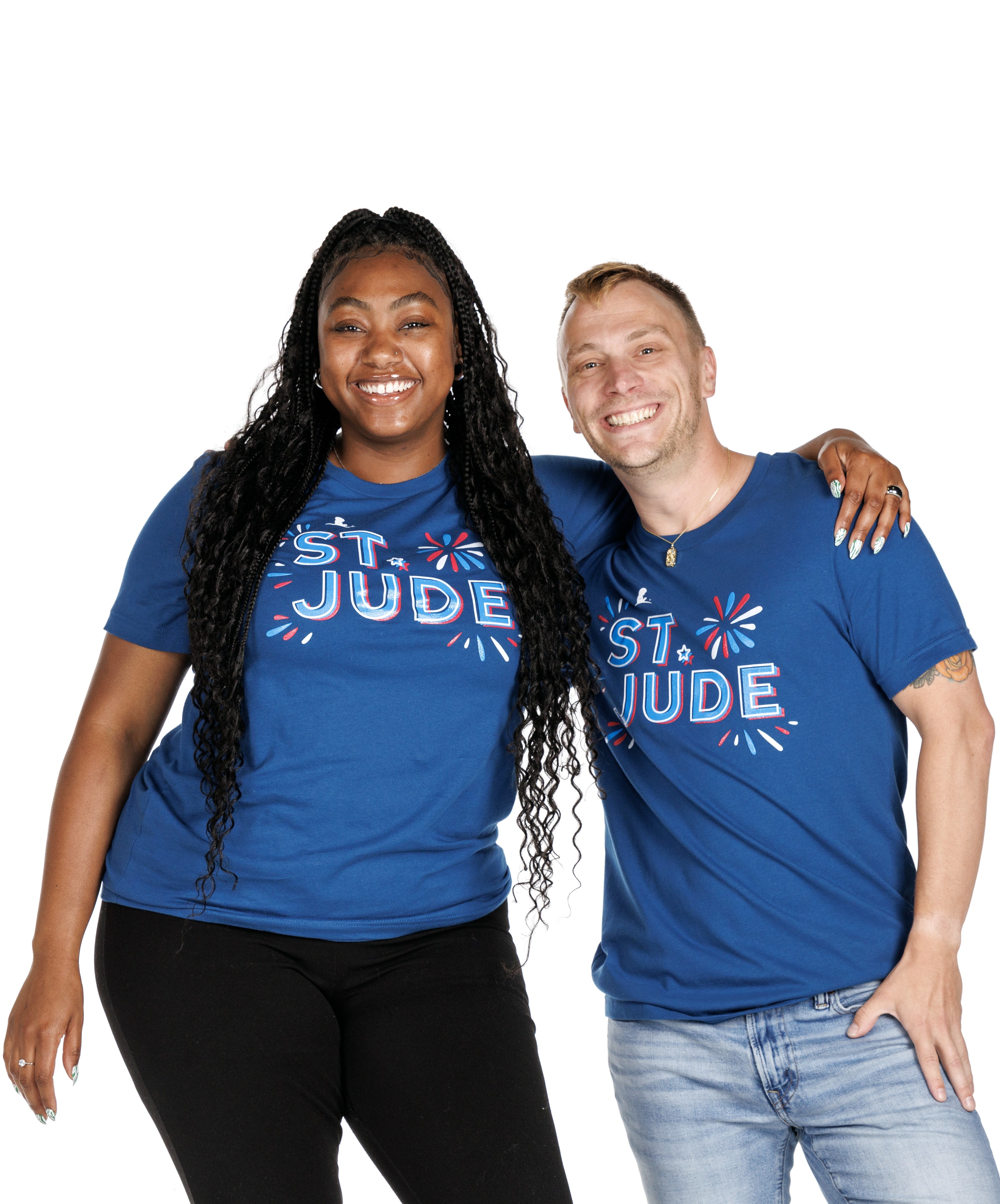 Primary image St. Jude Fireworks Gel Ink T-Shirt